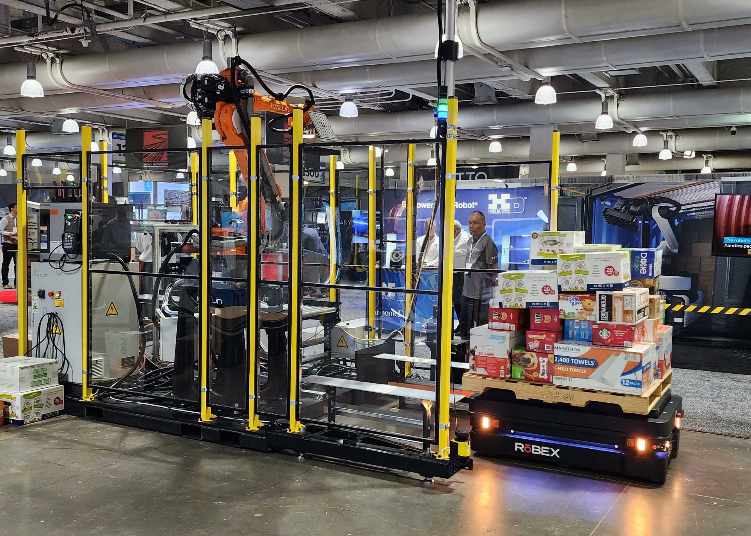 Mujin Debuts QuickBot, a Plug-and-Play Robotic Case Handler to Simplify Warehouse Automation