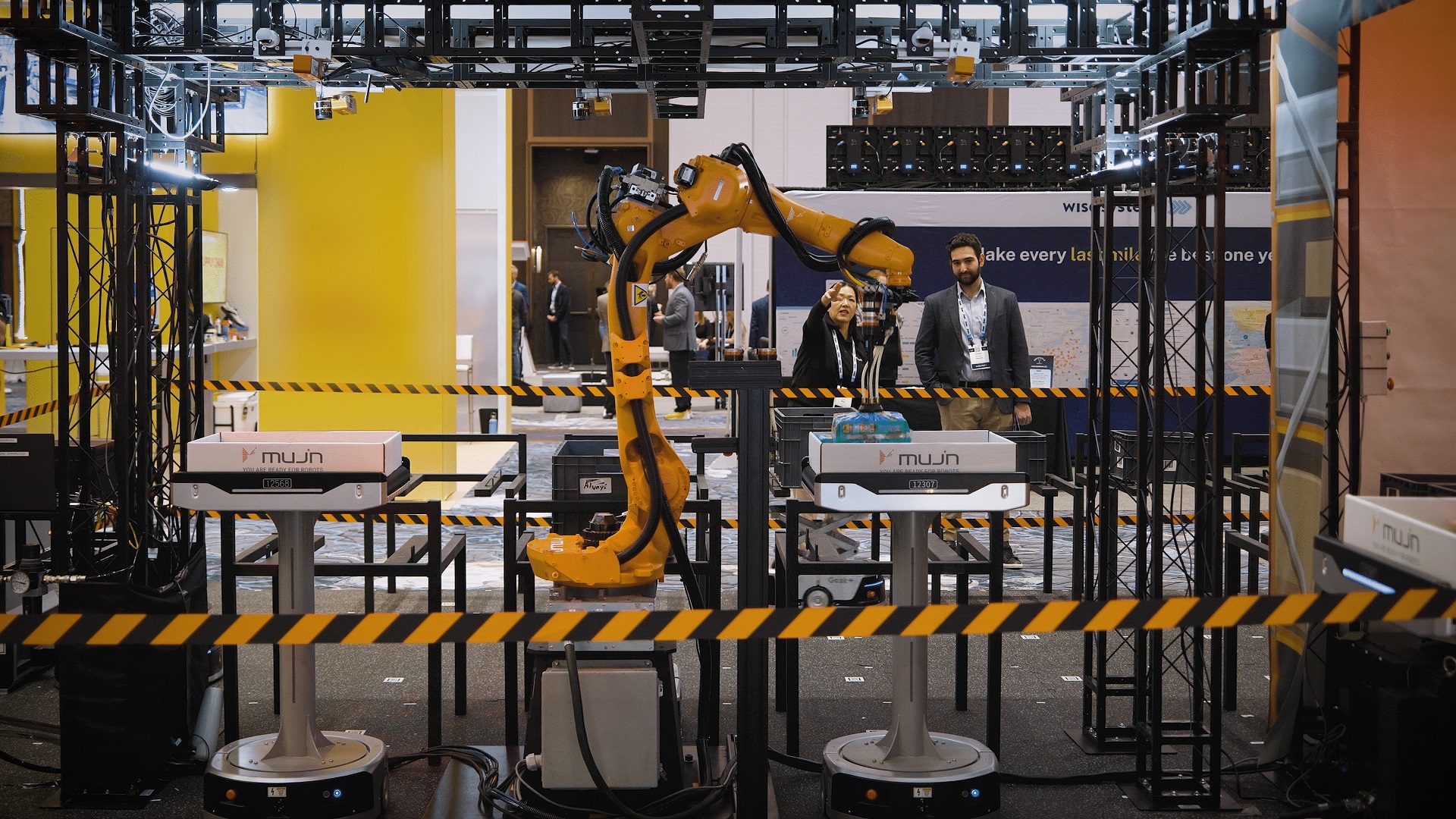 Mujin and Geek+ Showcase the Future of Supply Chain Automation at Manifest Trade Show