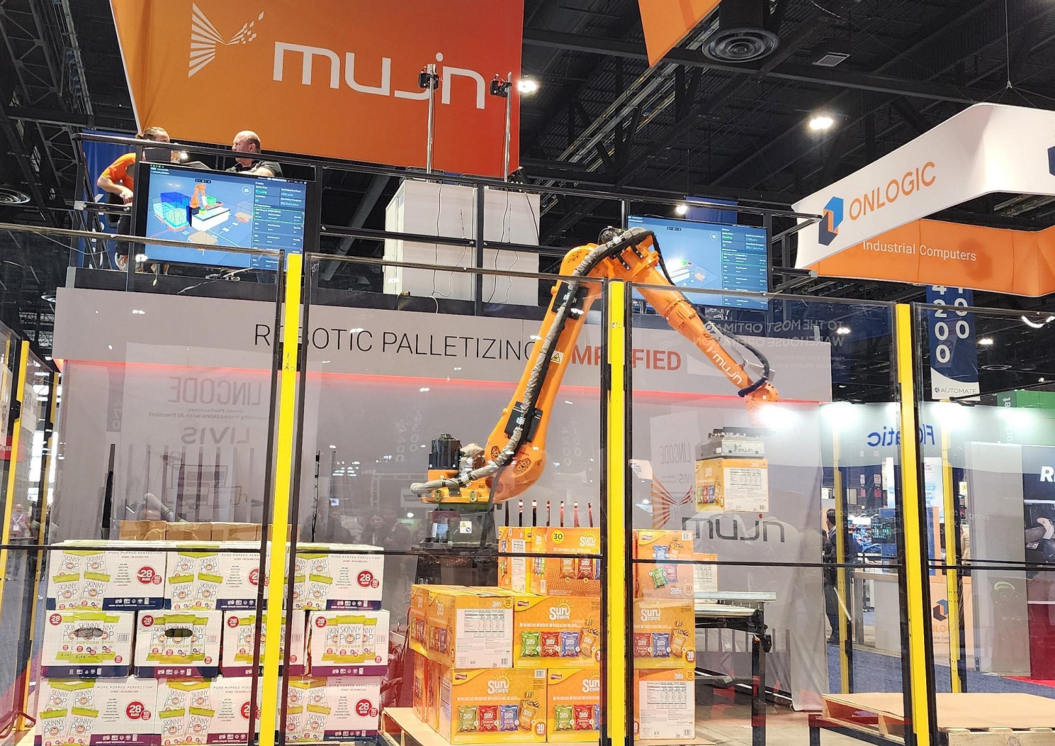 Mujin Debuts New User Interface at Automate to Simplify Robotic Palletizing
